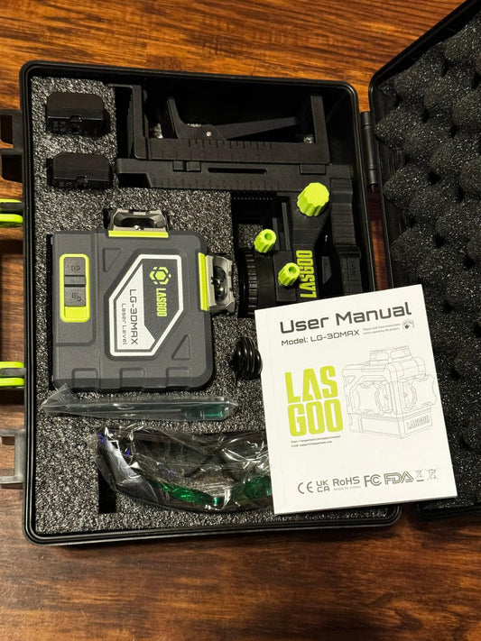 Revolutionizing Precision: Meet the LasGoo LG-3DMAX 3D Laser Level