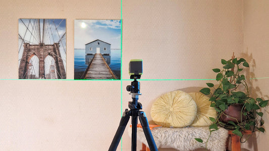 How to Use a Laser Level to Hang Pictures?