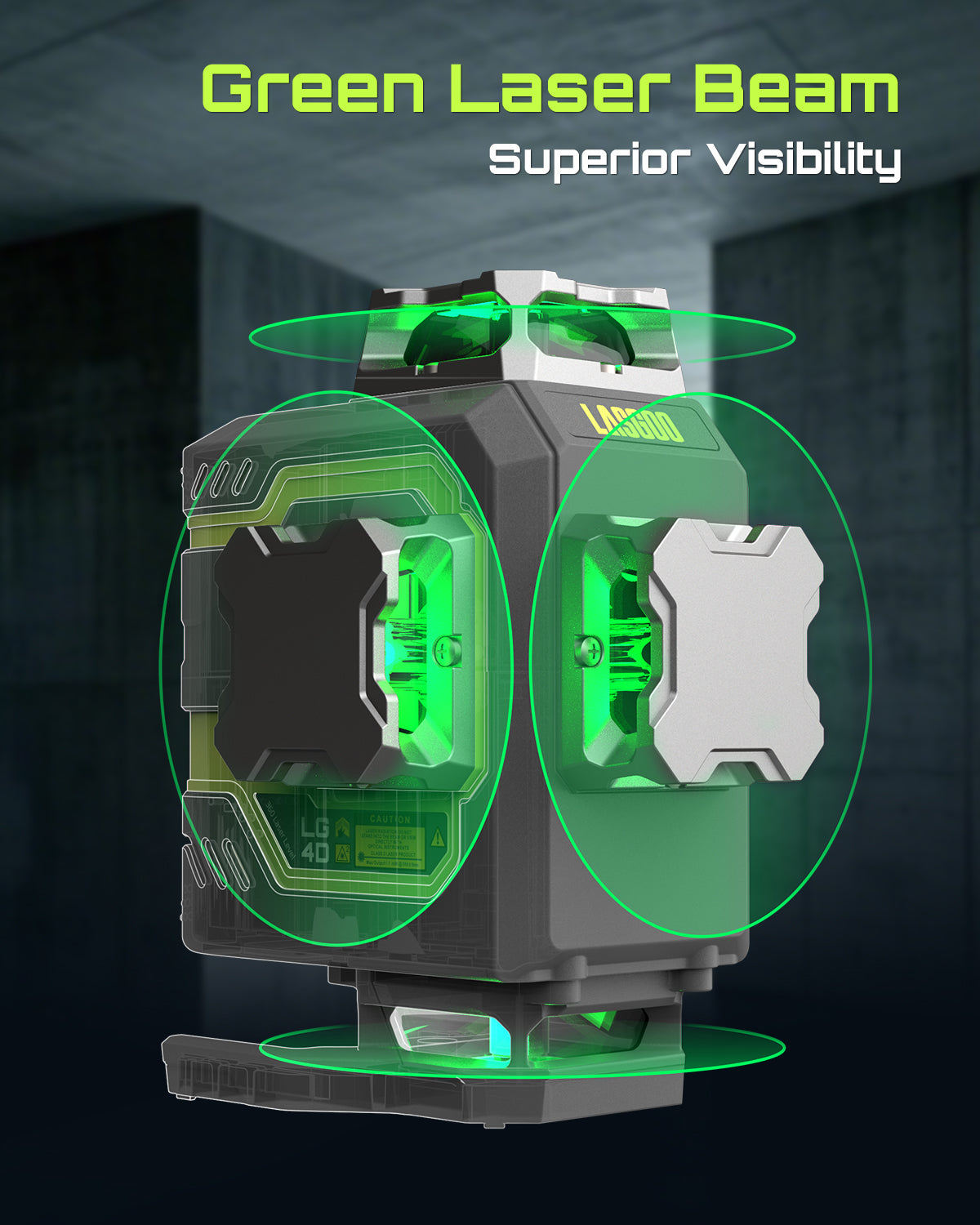 LasGoo LG-4D Laser Level in Action - Precision Measuring