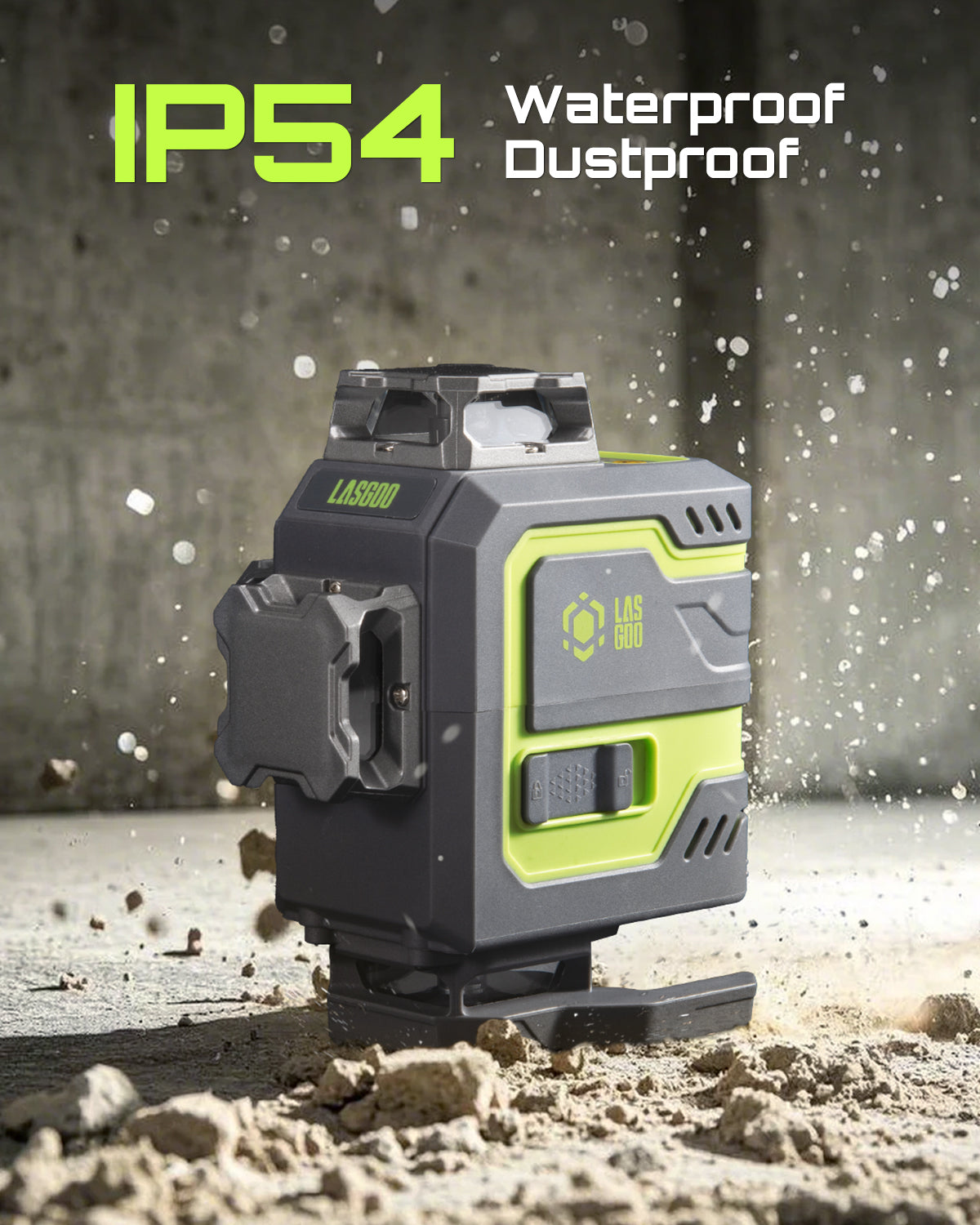 LasGoo LG-4D Laser Level in Action - Precision Measuring