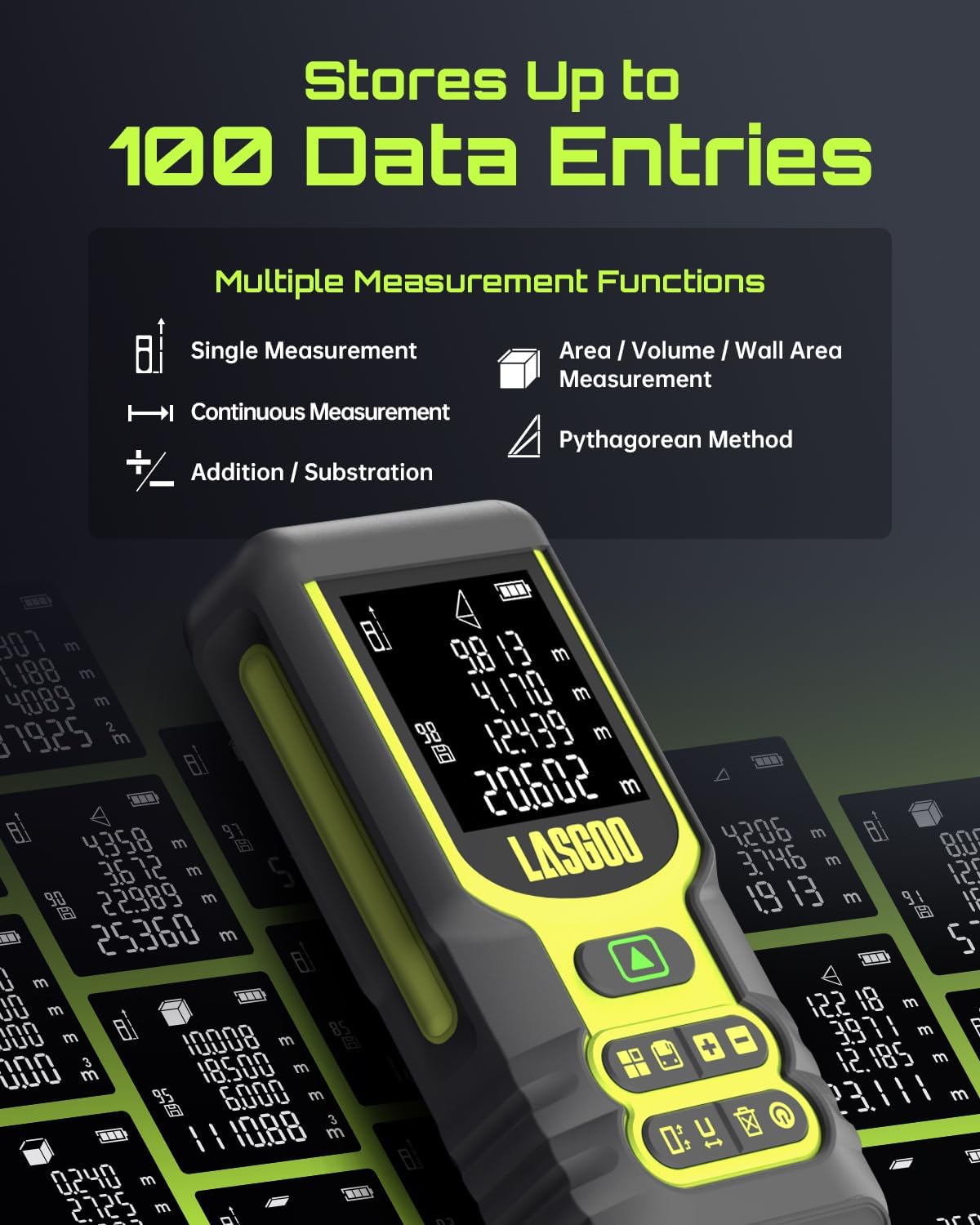 ACC60 measurement tool with advanced digital display and precision technology