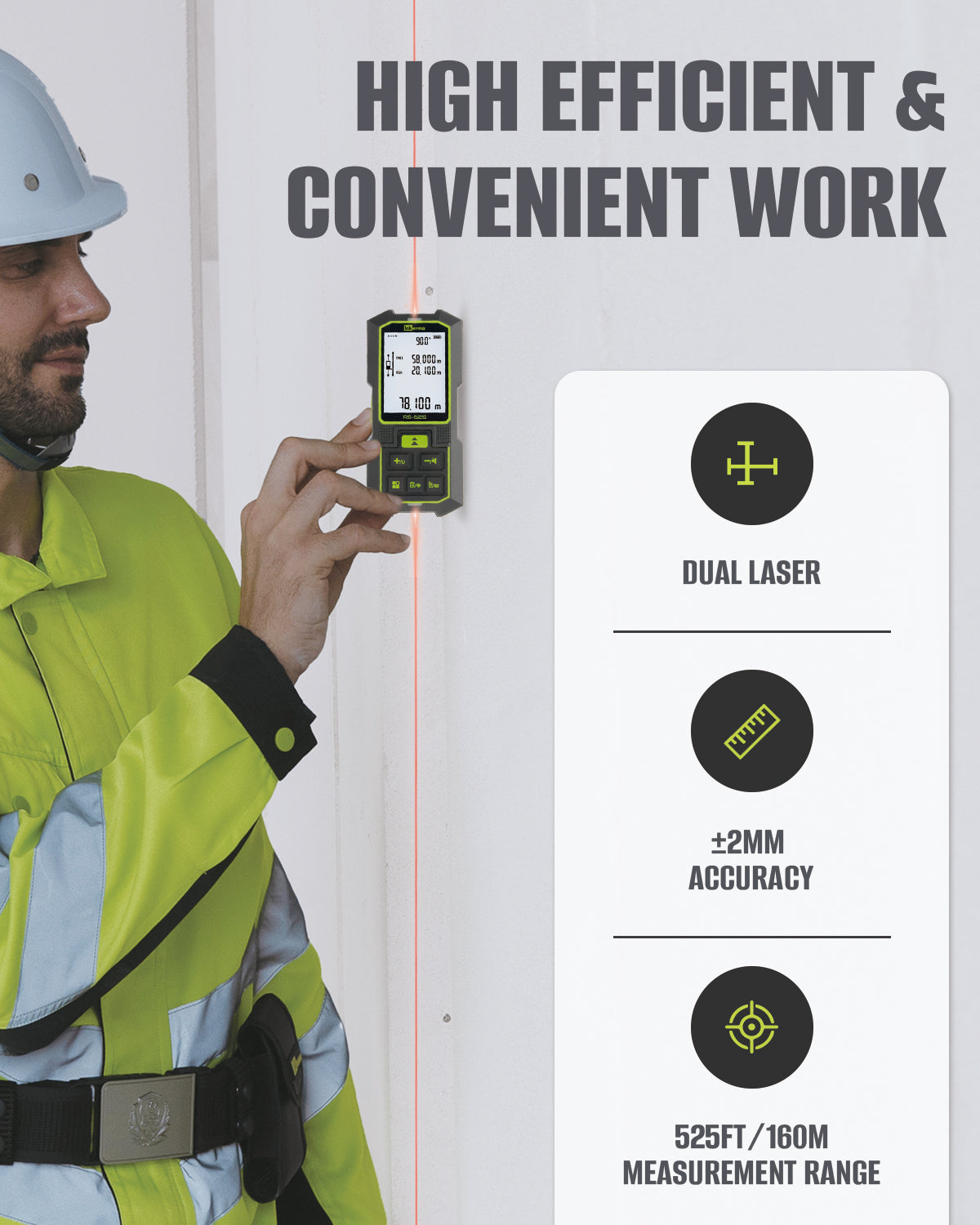 RS525-Dual Laser Measurement Tool