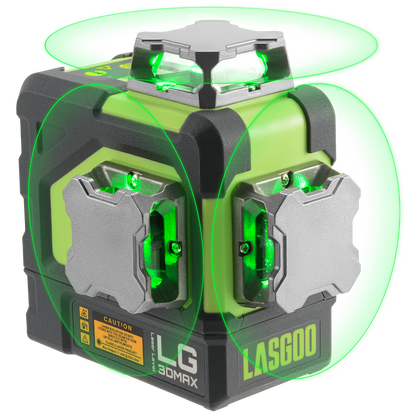 Precise 3D line projection of LasGoo 3DMAX Laser Level