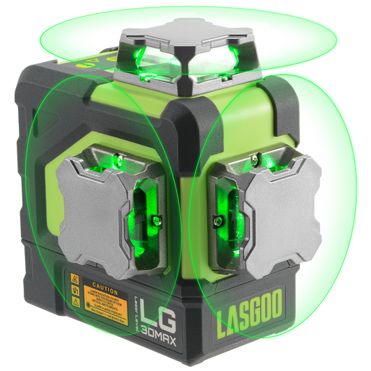 Precise 3D line projection of LasGoo 3DMAX Laser Level